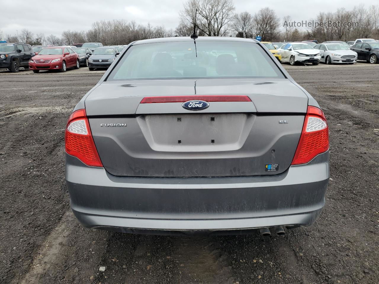 2010 Ford Fusion Se Серый vin: 3FAHP0HA3AR222440