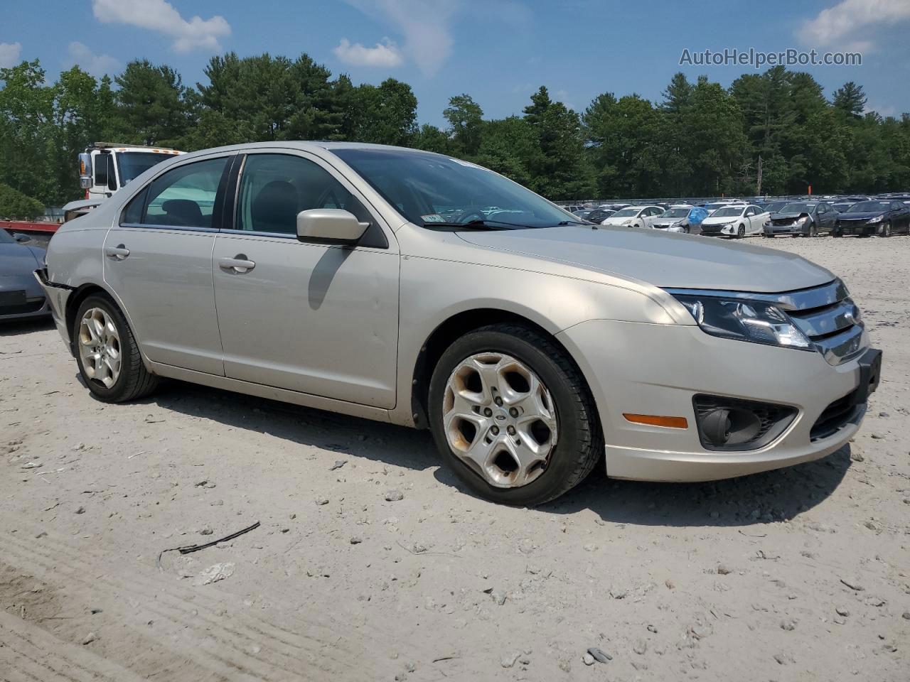 2010 Ford Fusion Se Silver vin: 3FAHP0HA3AR247810