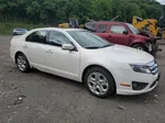 2010 Ford Fusion Se White vin: 3FAHP0HA3AR260413