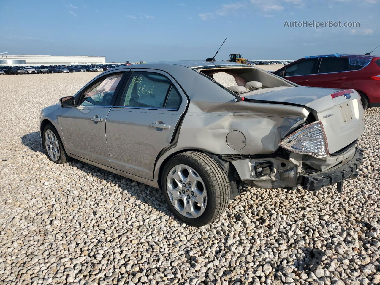 2010 Ford Fusion Se Silver vin: 3FAHP0HA3AR288082