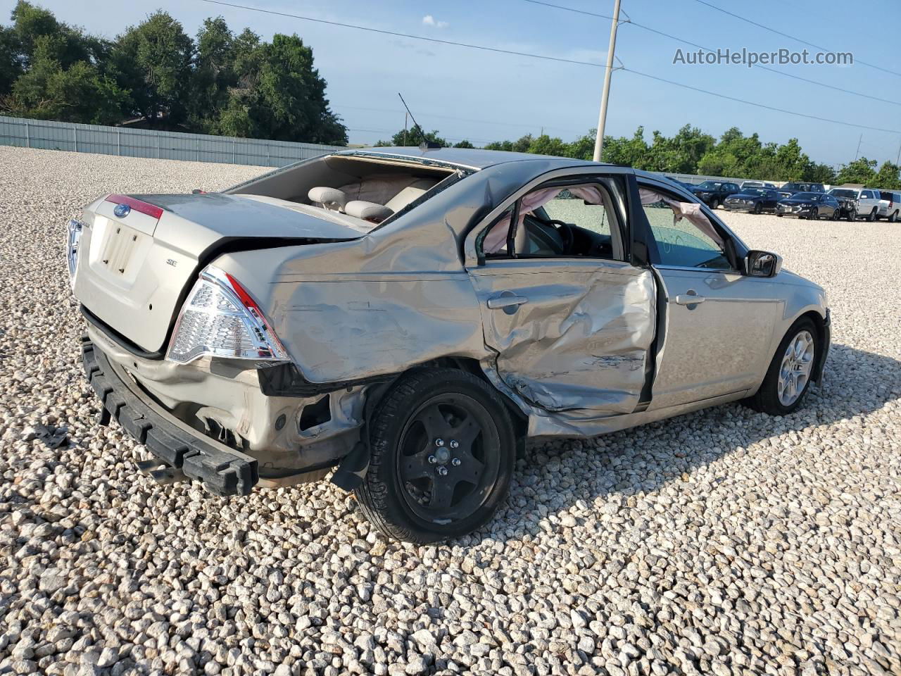 2010 Ford Fusion Se Silver vin: 3FAHP0HA3AR288082