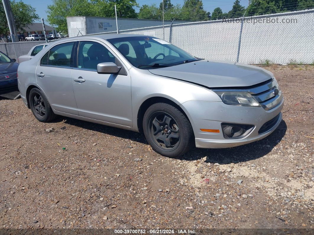 2010 Ford Fusion Se Silver vin: 3FAHP0HA3AR365064