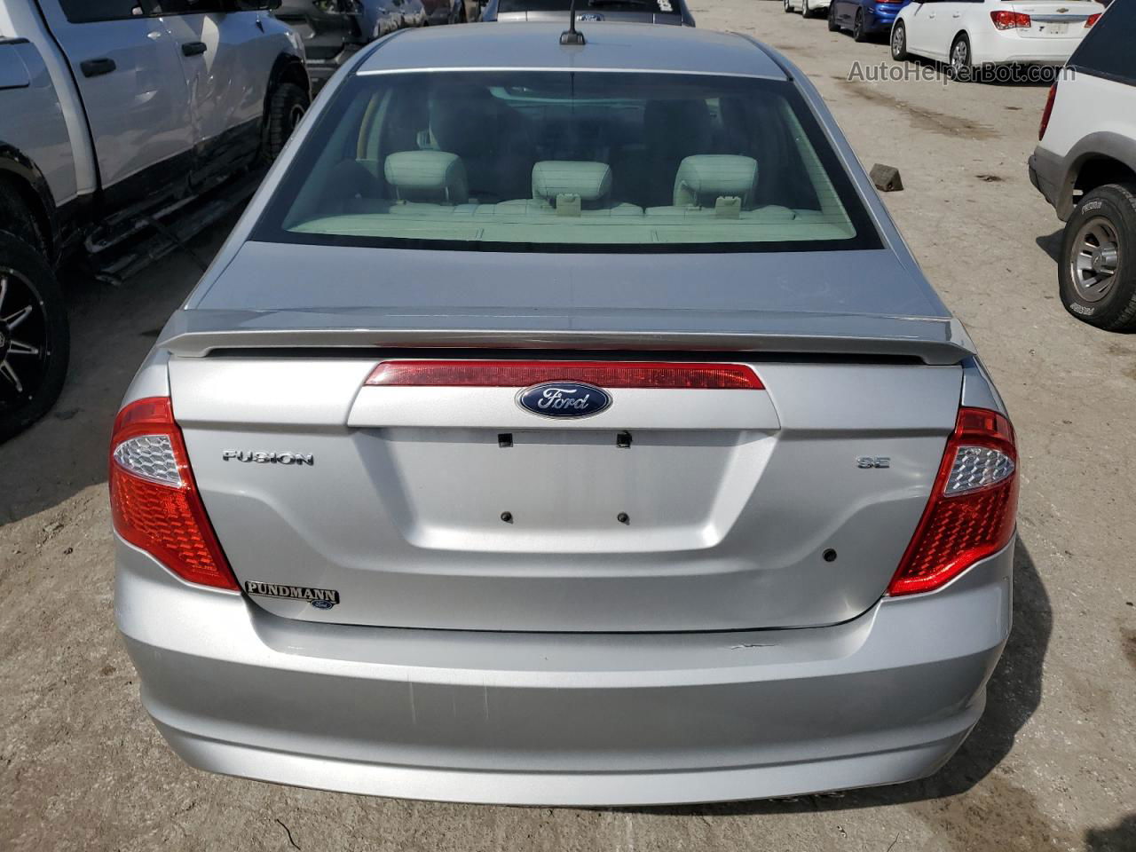 2010 Ford Fusion Se Серебряный vin: 3FAHP0HA3AR403067