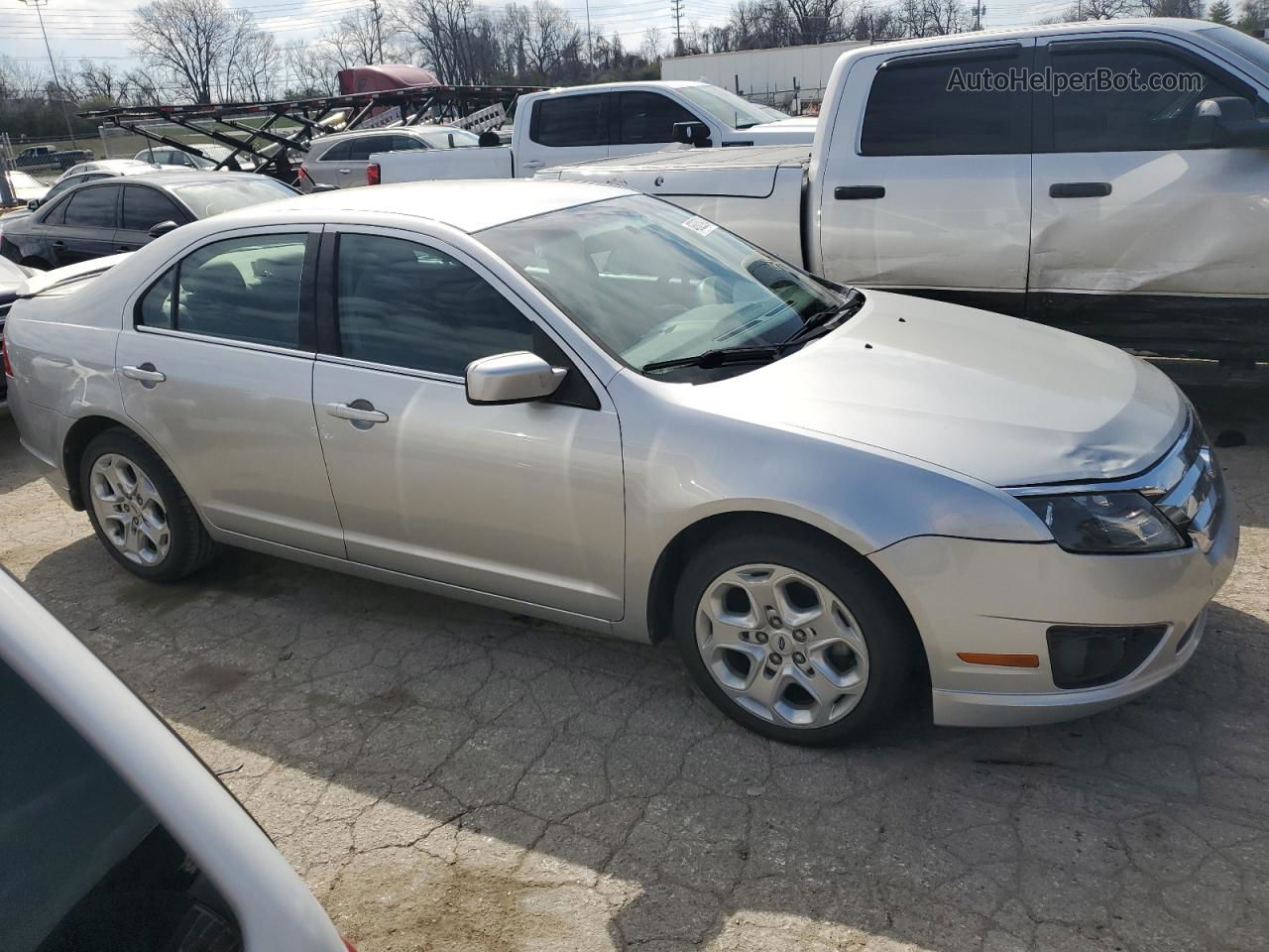 2010 Ford Fusion Se Silver vin: 3FAHP0HA3AR403067