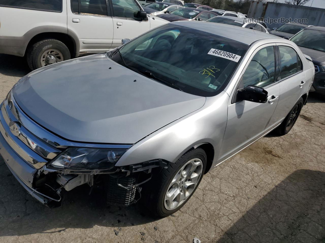 2010 Ford Fusion Se Silver vin: 3FAHP0HA3AR403067