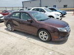 2012 Ford Fusion Se Burgundy vin: 3FAHP0HA3CR137228