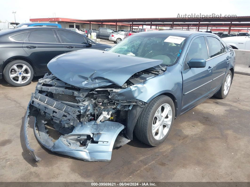 2012 Ford Fusion Se Синий vin: 3FAHP0HA3CR170133