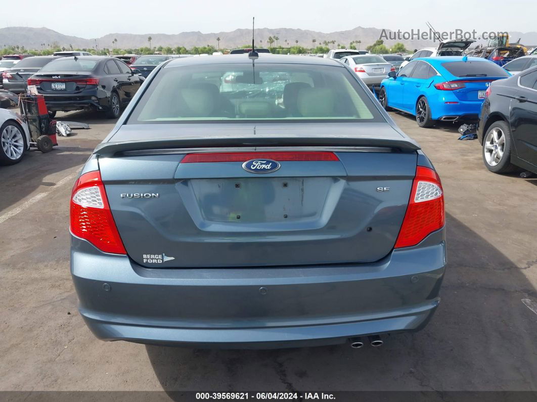 2012 Ford Fusion Se Синий vin: 3FAHP0HA3CR170133