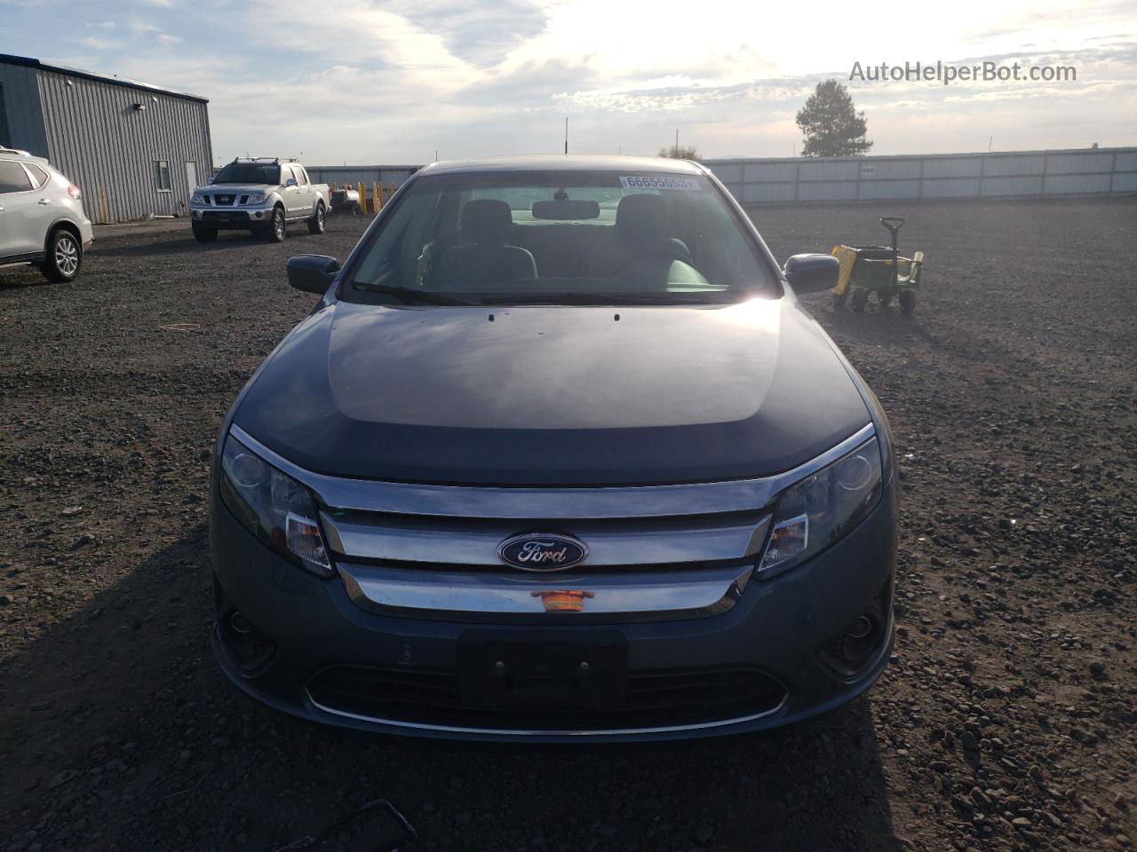 2012 Ford Fusion Se Blue vin: 3FAHP0HA3CR193802