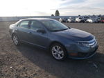 2012 Ford Fusion Se Blue vin: 3FAHP0HA3CR193802