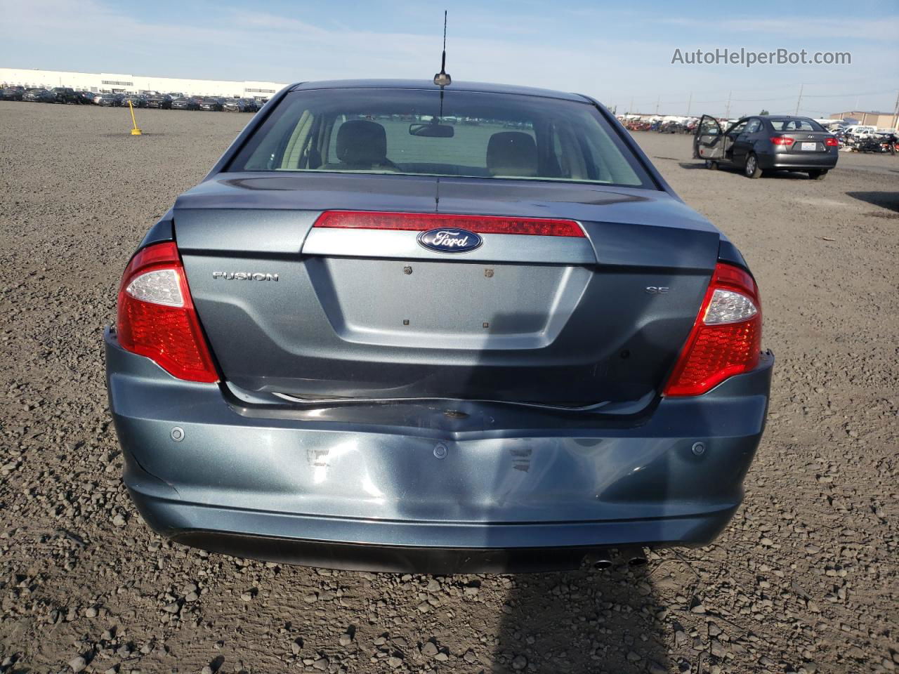 2012 Ford Fusion Se Blue vin: 3FAHP0HA3CR193802