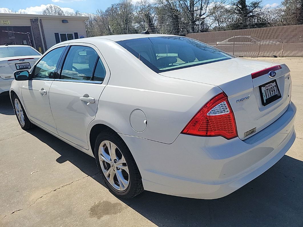 2012 Ford Fusion Se vin: 3FAHP0HA3CR239838