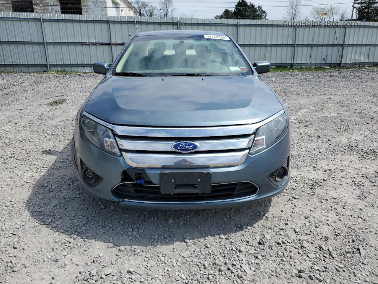 2012 Ford Fusion Se Teal vin: 3FAHP0HA3CR252931