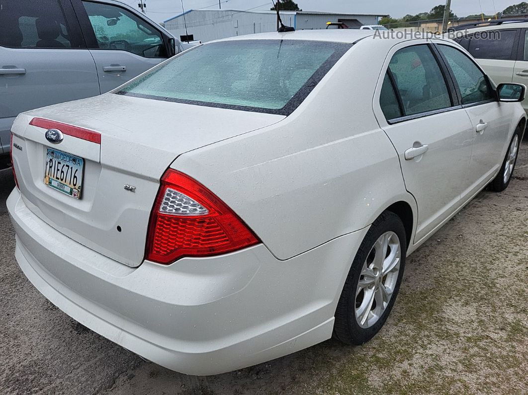 2012 Ford Fusion Se vin: 3FAHP0HA3CR346016