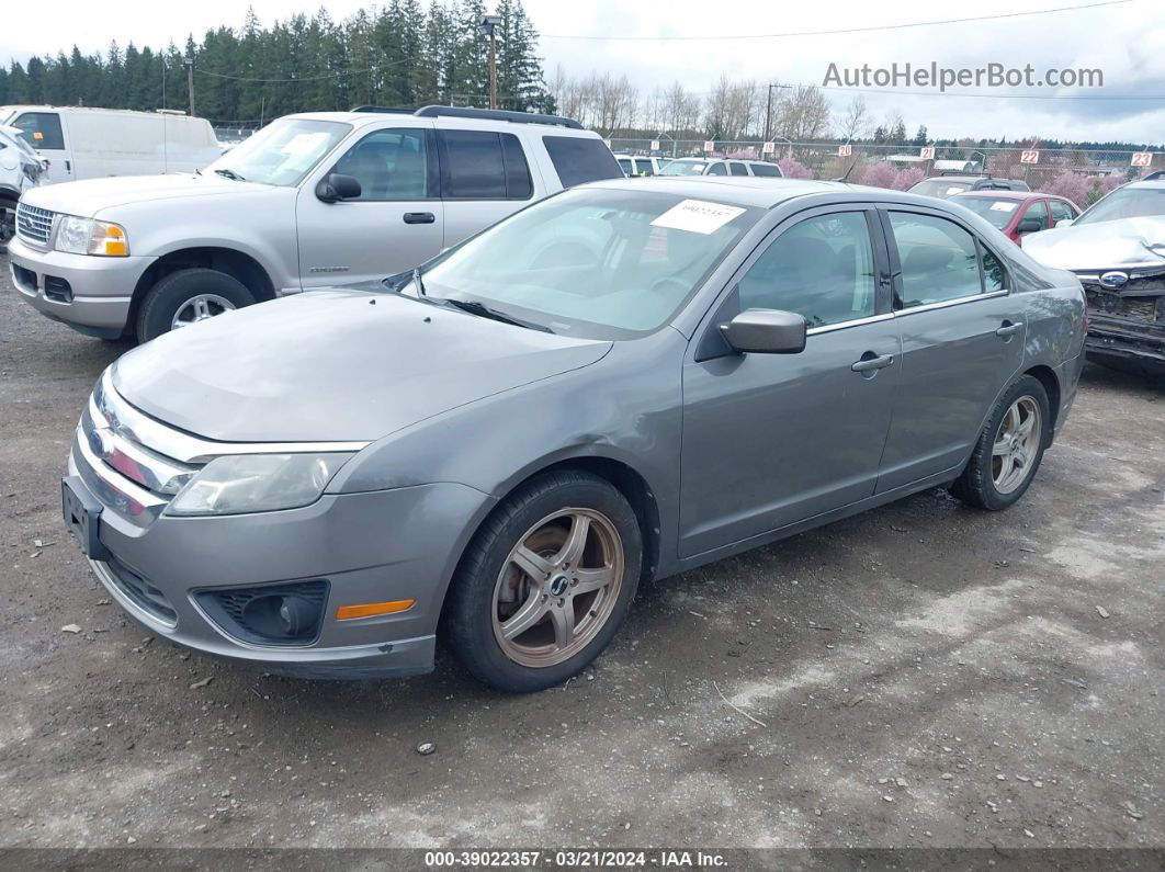 2010 Ford Fusion Se Silver vin: 3FAHP0HA4AR169621