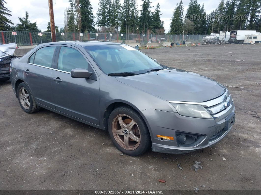 2010 Ford Fusion Se Silver vin: 3FAHP0HA4AR169621