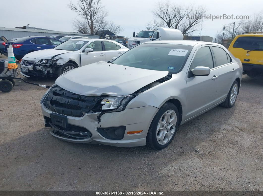 2010 Ford Fusion Se Silver vin: 3FAHP0HA4AR191182