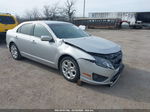 2010 Ford Fusion Se Silver vin: 3FAHP0HA4AR191182