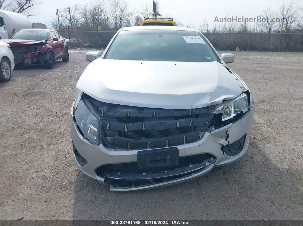 2010 Ford Fusion Se Silver vin: 3FAHP0HA4AR191182