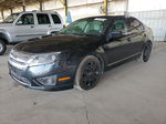 2010 Ford Fusion Se Black vin: 3FAHP0HA4AR197189