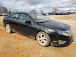 2012 Ford Fusion Se Black vin: 3FAHP0HA4CR164616