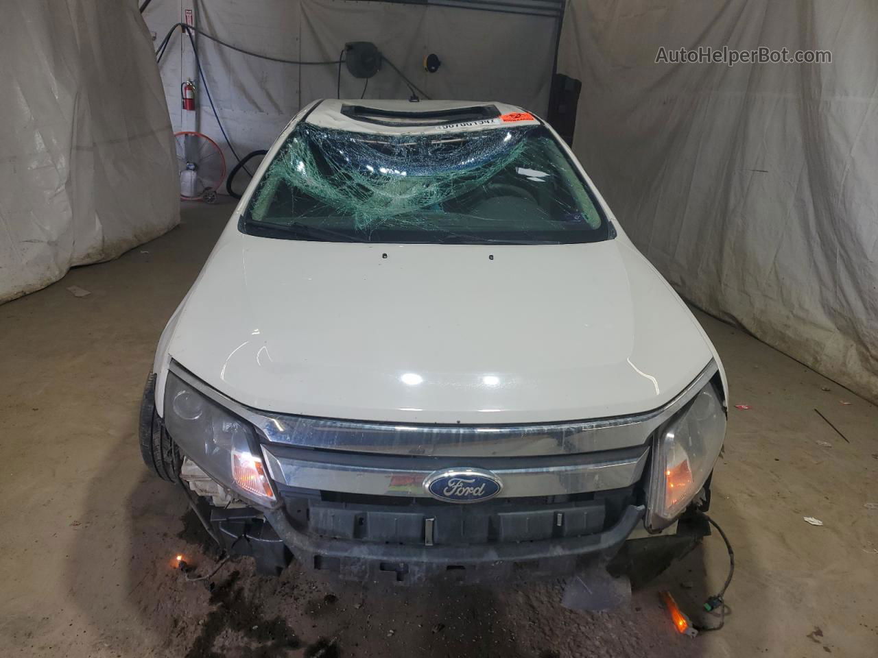 2012 Ford Fusion Se White vin: 3FAHP0HA4CR179097