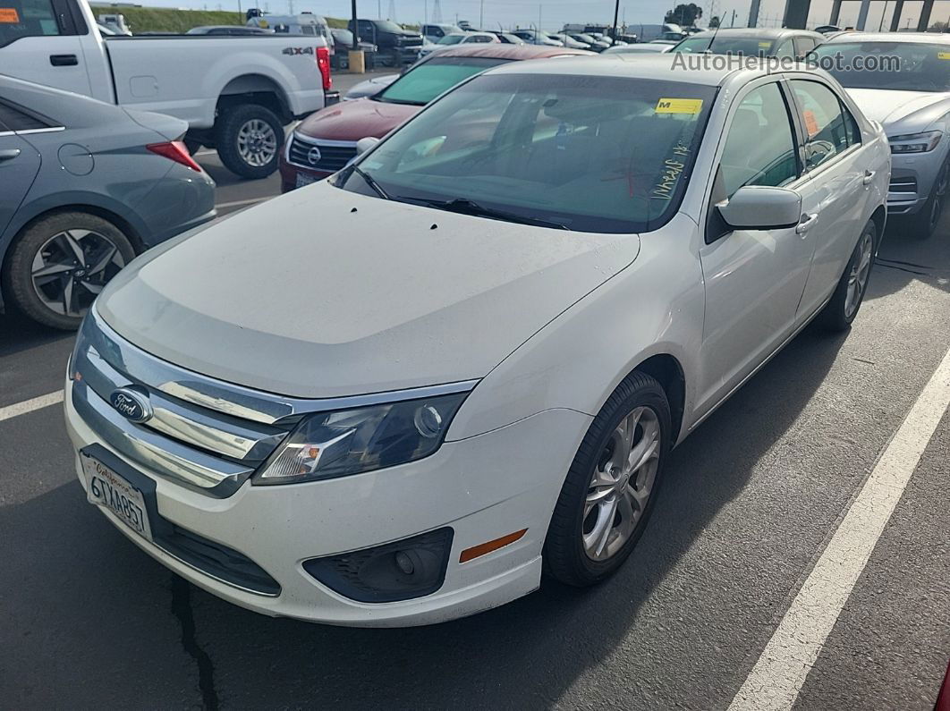 2012 Ford Fusion Se vin: 3FAHP0HA4CR250671