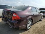 2012 Ford Fusion Se Burgundy vin: 3FAHP0HA4CR325627