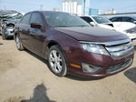 2012 Ford Fusion Se Бордовый vin: 3FAHP0HA4CR325627