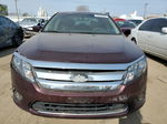 2012 Ford Fusion Se Burgundy vin: 3FAHP0HA4CR325627