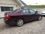 2012 Ford Fusion Se Burgundy vin: 3FAHP0HA4CR353668