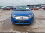 2012 Ford Fusion Se Blue vin: 3FAHP0HA4CR413707