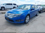 2012 Ford Fusion Se Blue vin: 3FAHP0HA4CR413707