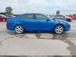 2012 Ford Fusion Se Blue vin: 3FAHP0HA4CR413707