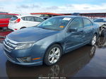 2012 Ford Fusion Se Синий vin: 3FAHP0HA4CR425520