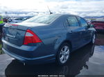 2012 Ford Fusion Se Blue vin: 3FAHP0HA4CR425520