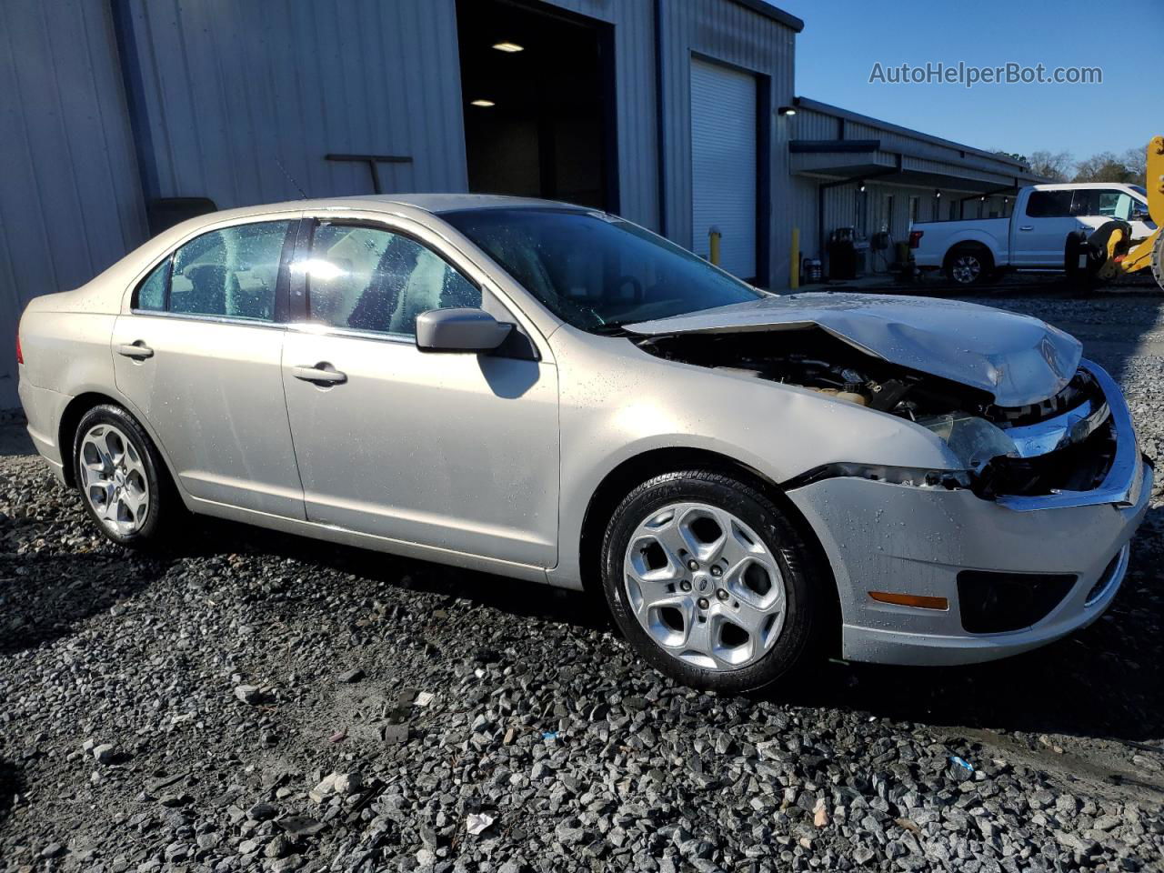 2010 Ford Fusion Se Beige vin: 3FAHP0HA5AR156862