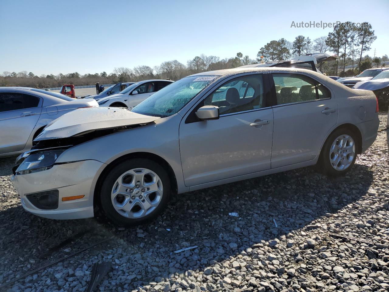 2010 Ford Fusion Se Beige vin: 3FAHP0HA5AR156862