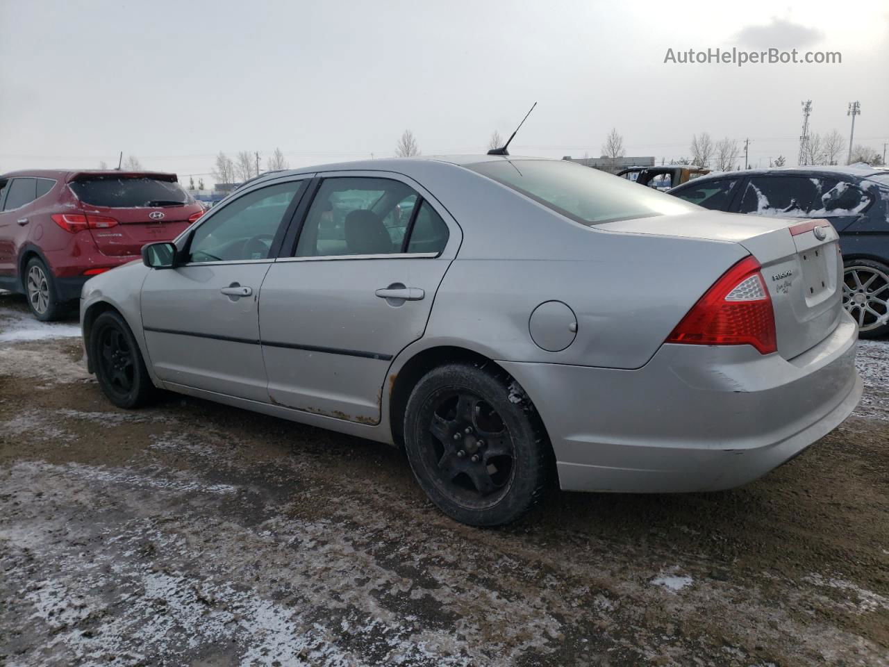 2010 Ford Fusion Se Silver vin: 3FAHP0HA5AR264107