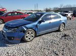 2010 Ford Fusion Se Blue vin: 3FAHP0HA5AR279044