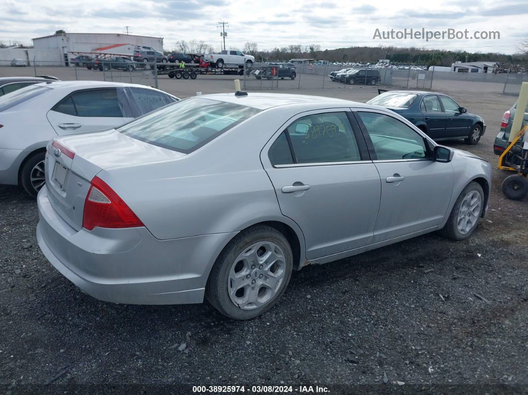 2010 Ford Fusion Se Silver vin: 3FAHP0HA5AR313998