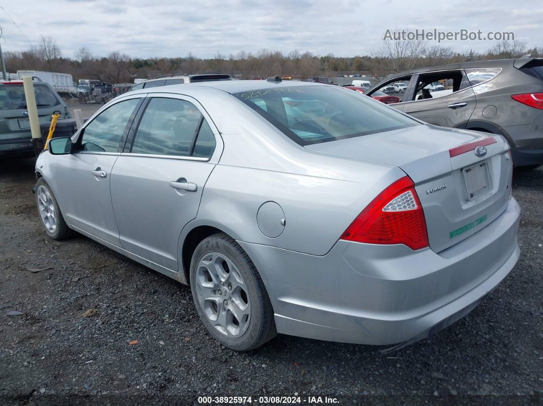 2010 Ford Fusion Se Silver vin: 3FAHP0HA5AR313998