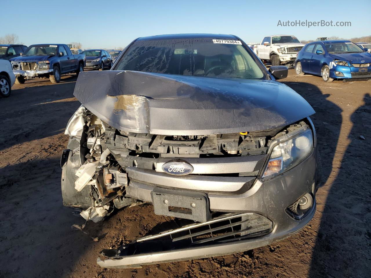 2010 Ford Fusion Se Gray vin: 3FAHP0HA5AR328839