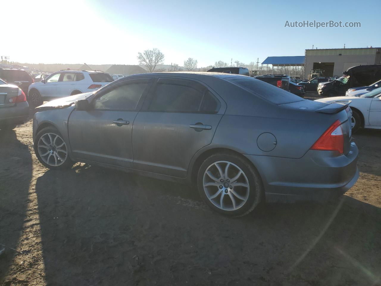 2010 Ford Fusion Se Gray vin: 3FAHP0HA5AR328839