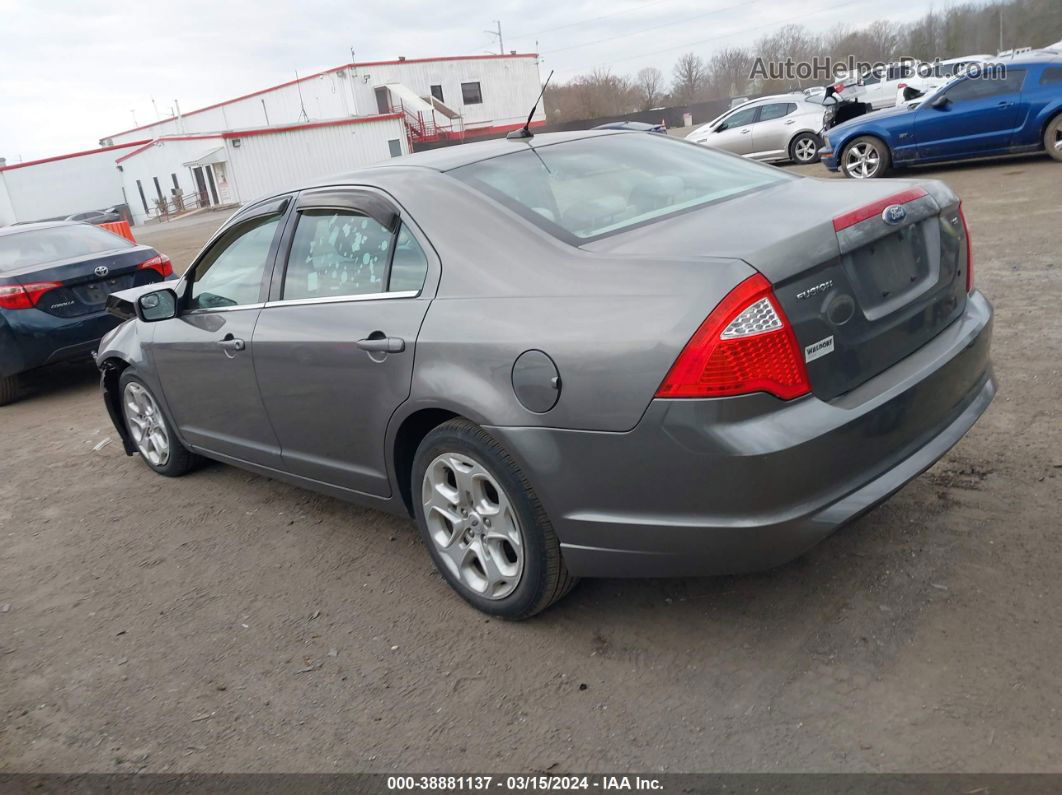 2010 Ford Fusion Se Gray vin: 3FAHP0HA5AR357189