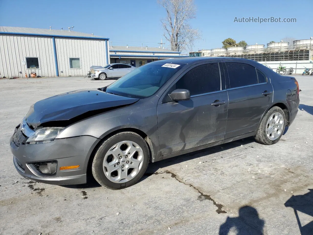 2010 Ford Fusion Se Gray vin: 3FAHP0HA5AR365194