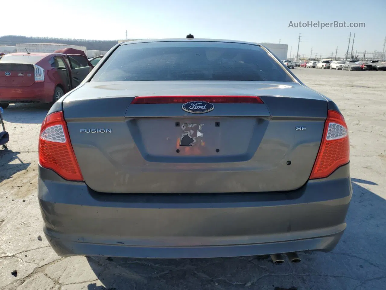 2010 Ford Fusion Se Gray vin: 3FAHP0HA5AR365194