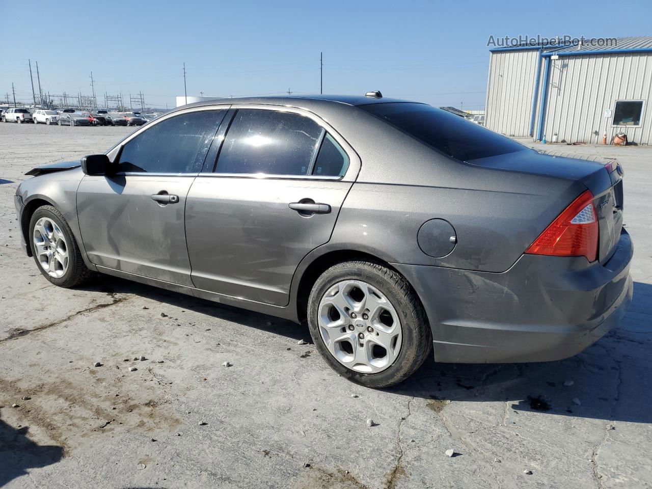 2010 Ford Fusion Se Gray vin: 3FAHP0HA5AR365194