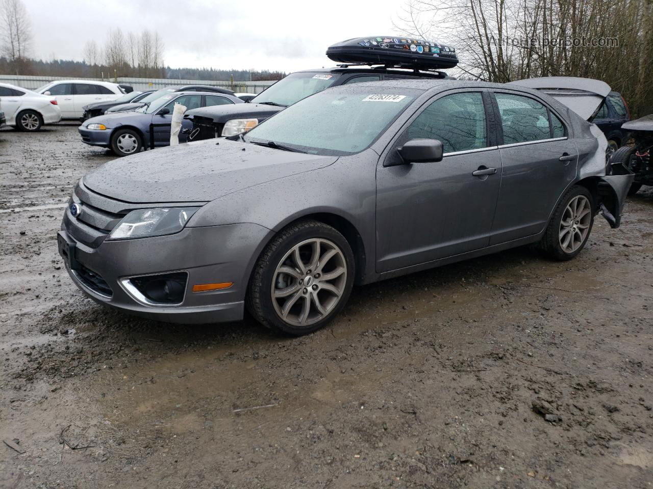 2010 Ford Fusion Se Gray vin: 3FAHP0HA5AR388877