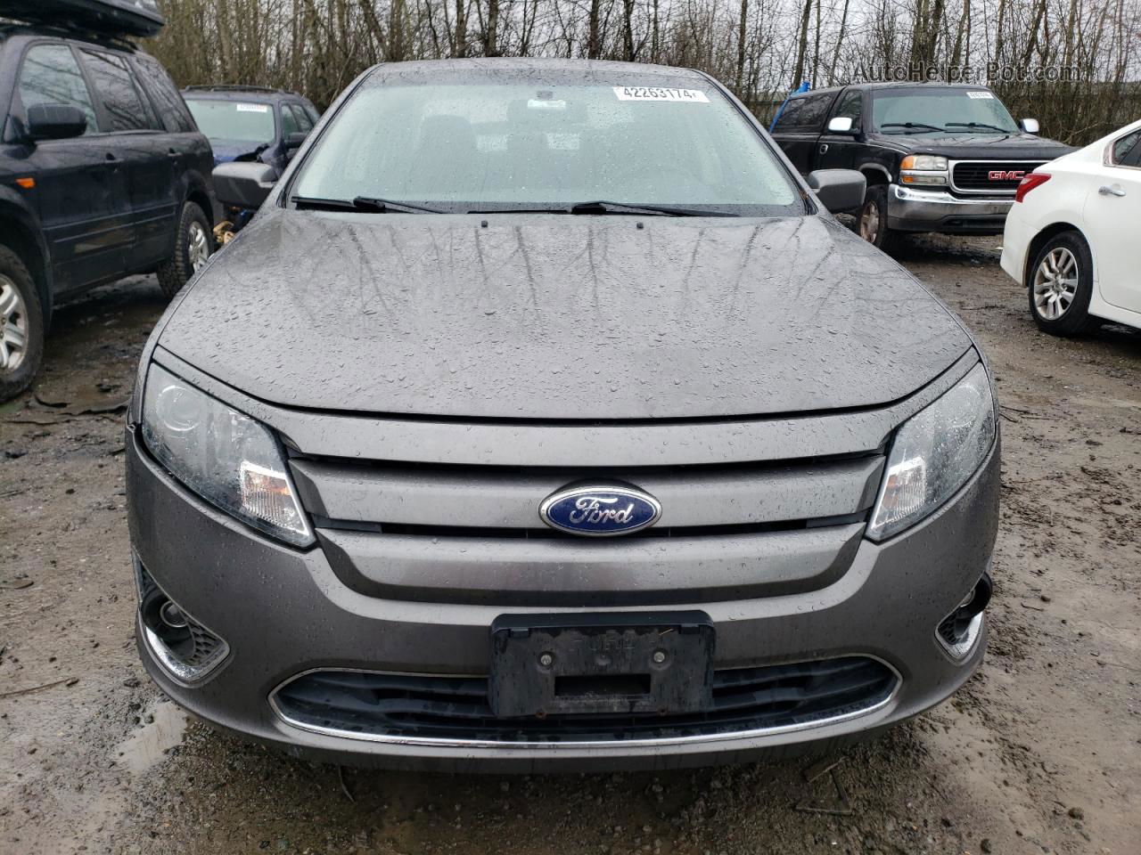 2010 Ford Fusion Se Gray vin: 3FAHP0HA5AR388877